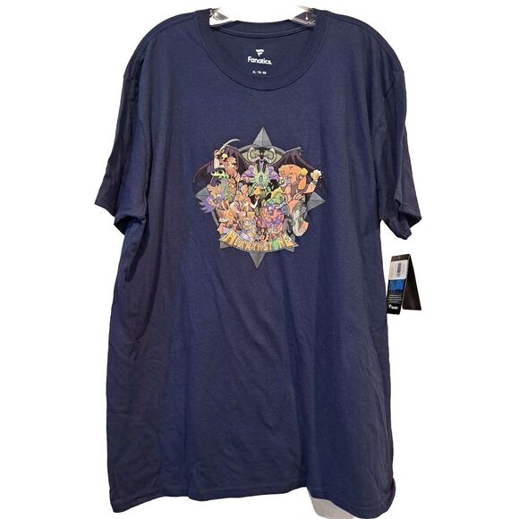 Hearthstone T-Shirt Blizzard Entertainment Navy Blue Graphic Tee Fanatics NWT XL - Picture 1 of 10